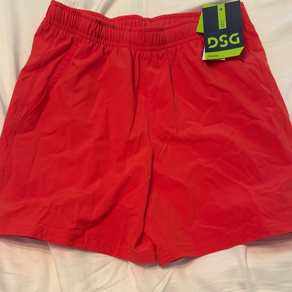 DSG Vibrant Orange/Red Training Shorts